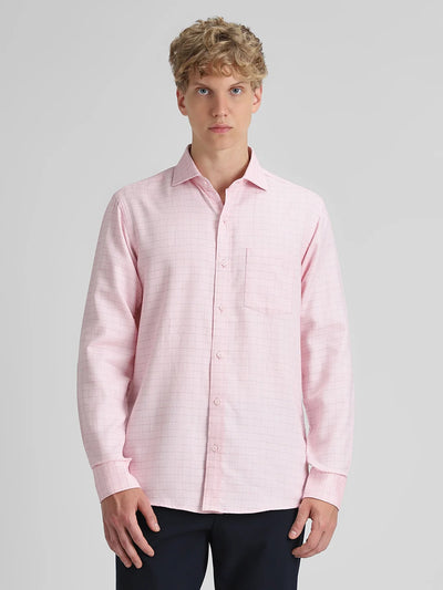 Pink Checks Shirt