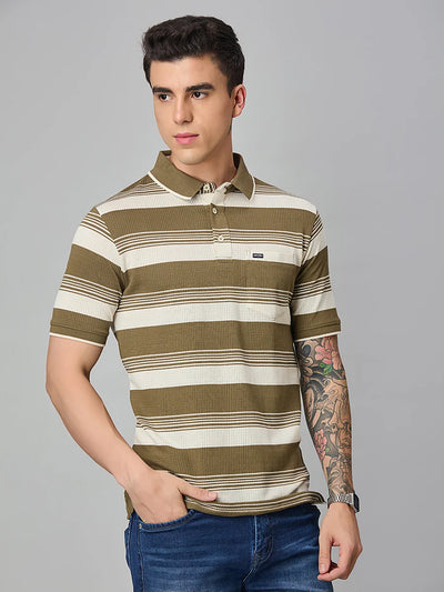 Olive Polo T-Shirt