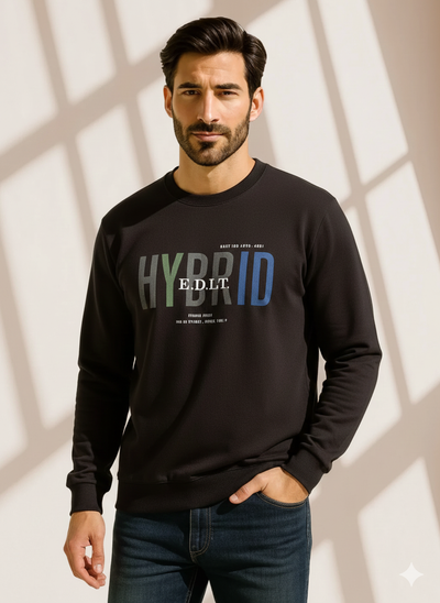 Graffiti Dark Grey Sweatshirt