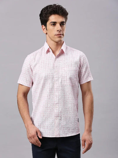 Pink Checkered Shirt