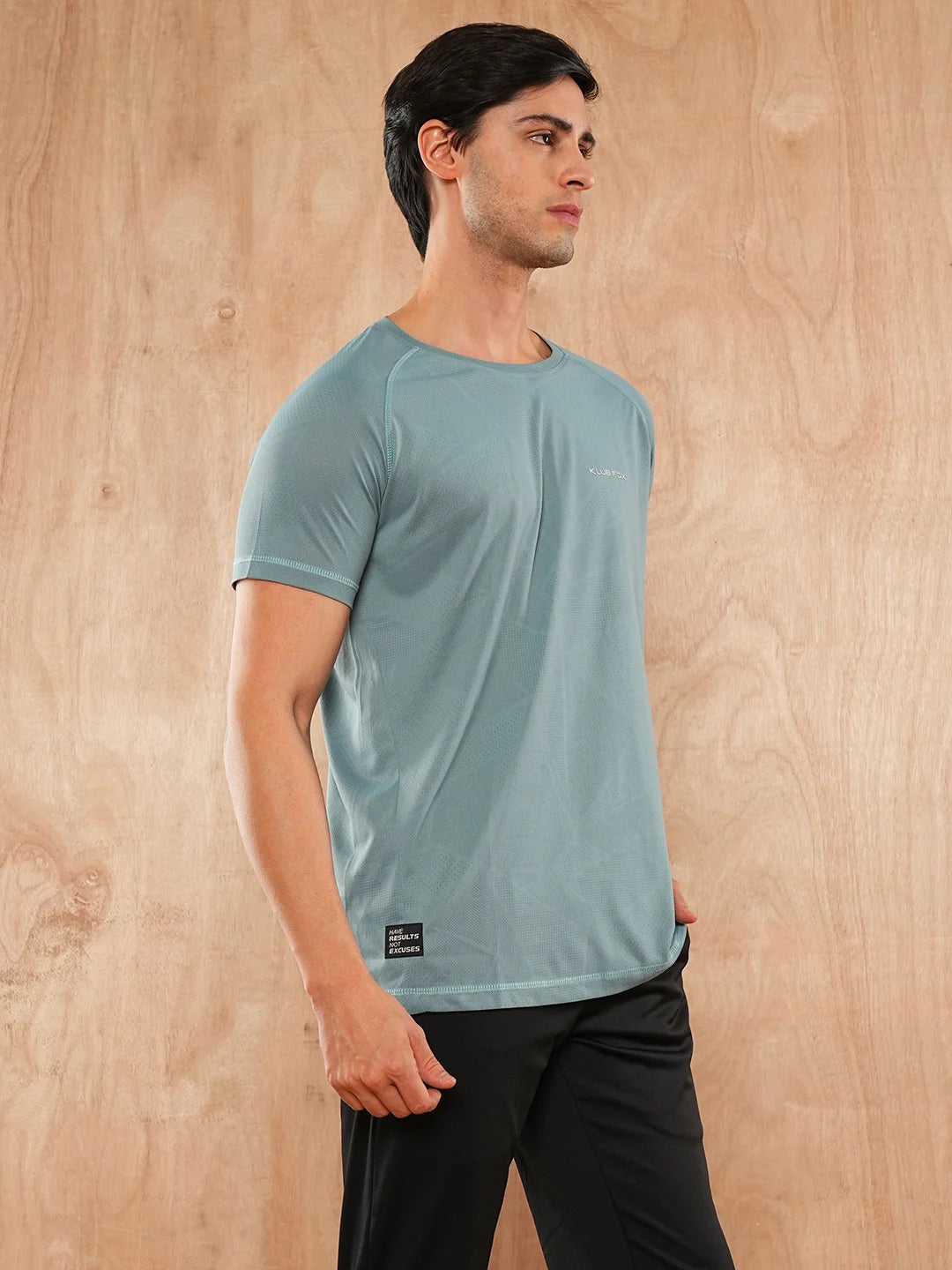 Airforce Solid Round Regular H/S T-Shirt