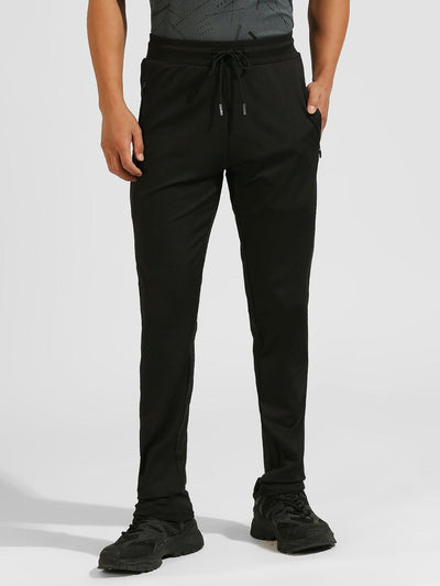 Wanderer Black Zip Pocket Joggers