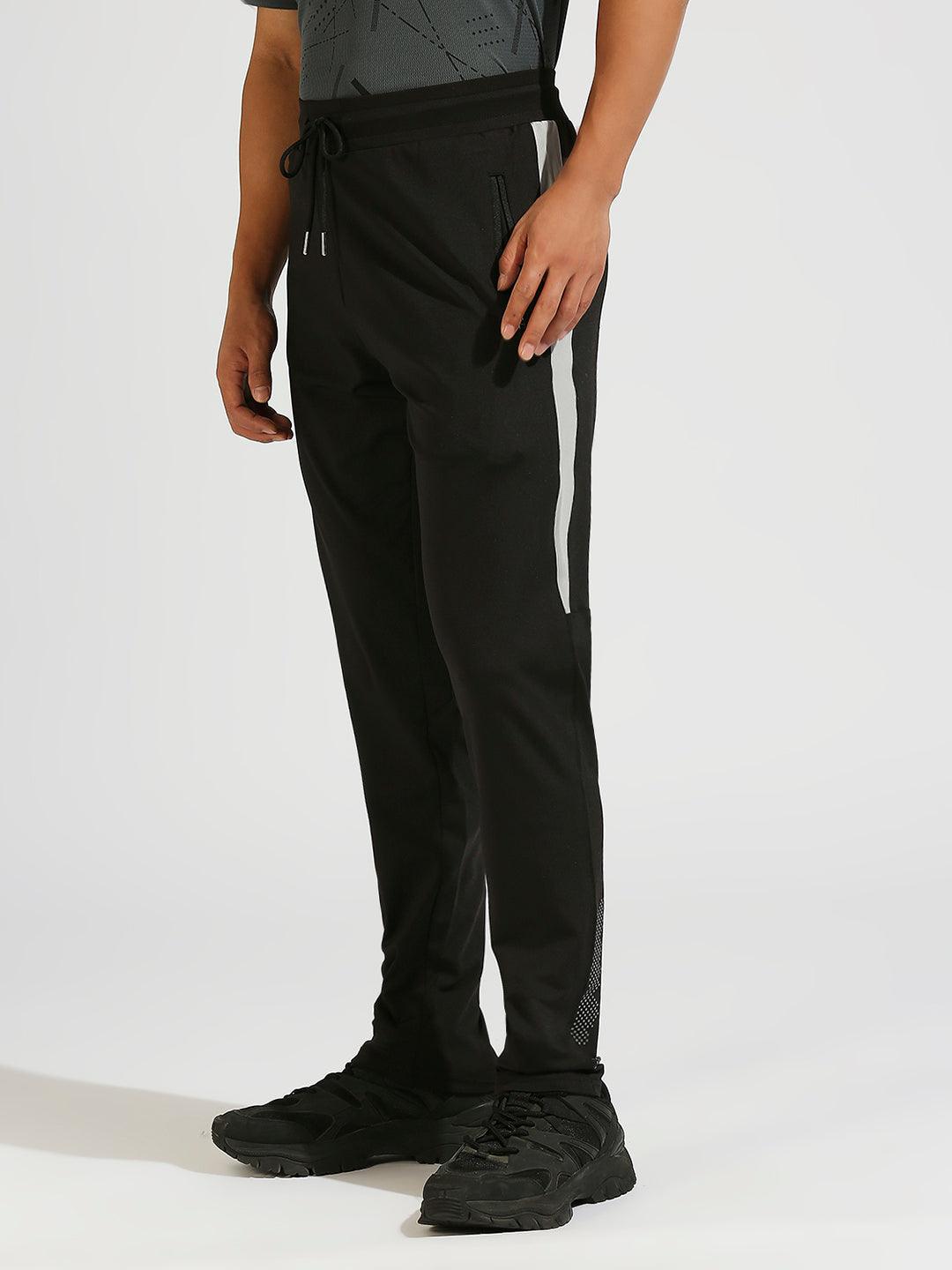 Wanderer Black Zip Pocket Track Pants