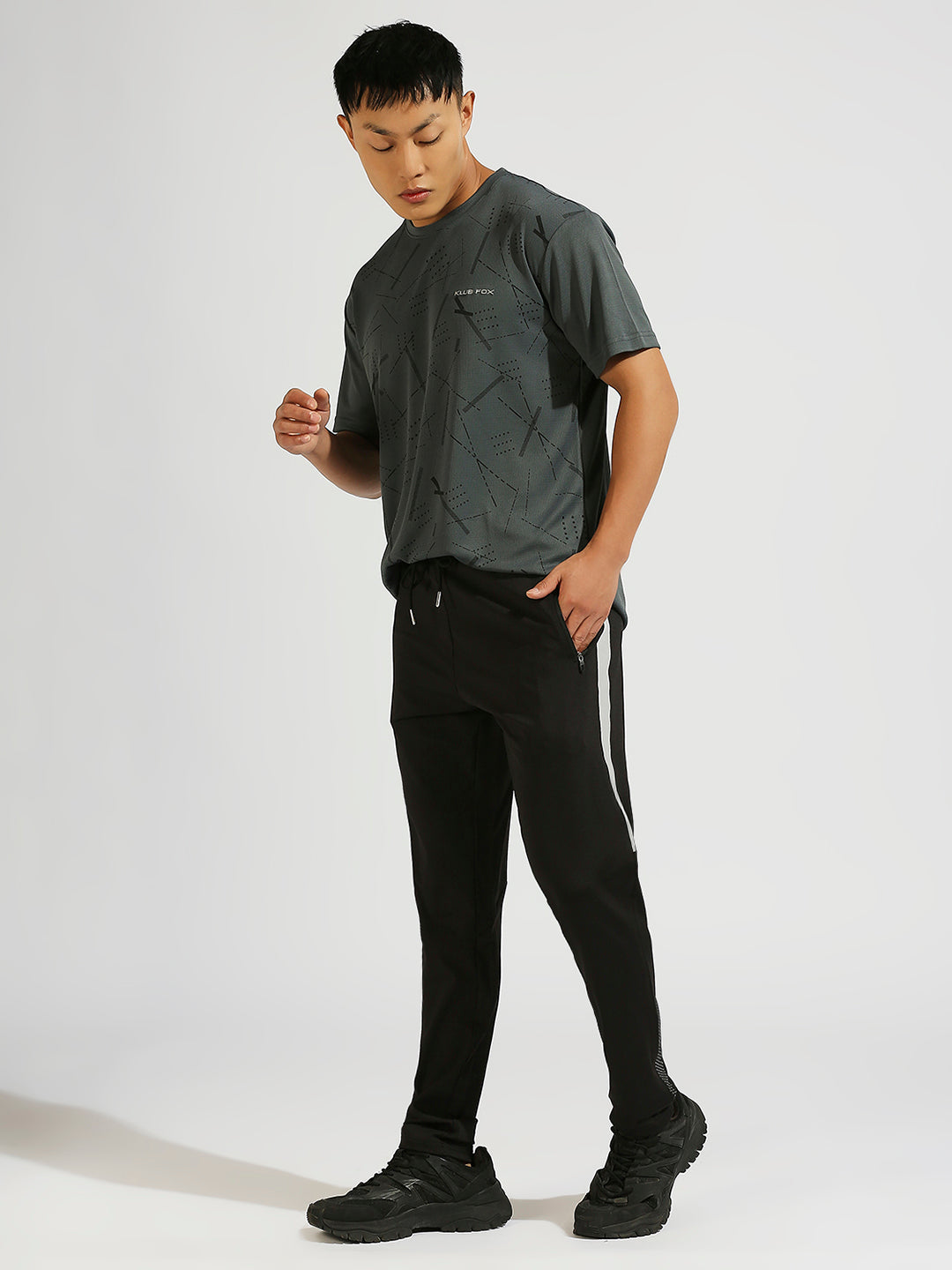 Athleisure Black trackpants