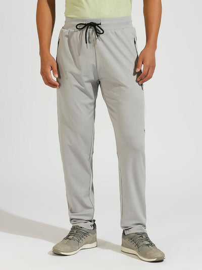 Wanderer Zip Pocket Light Grey Joggers