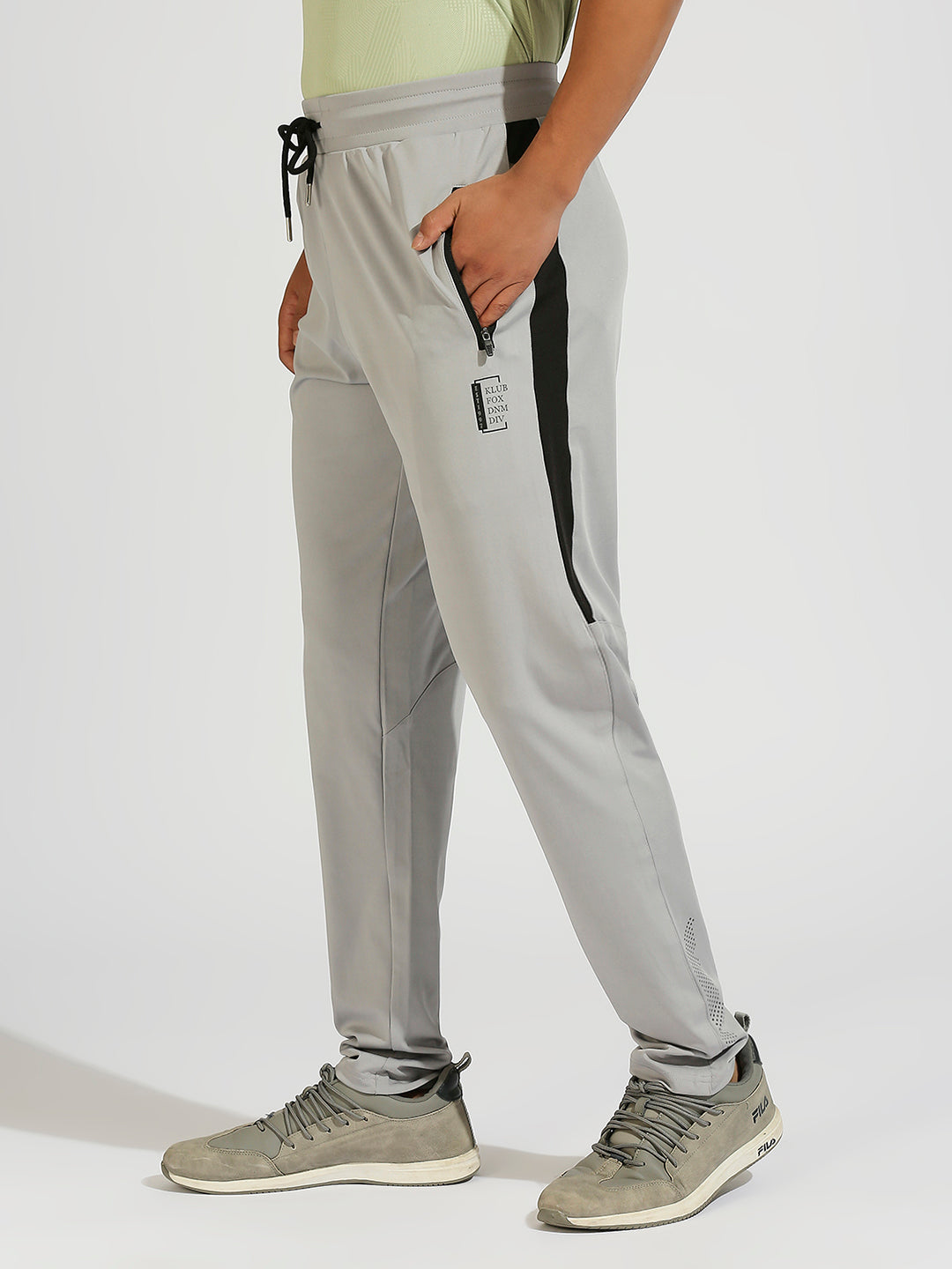 Athleisure Light Grey trackpants