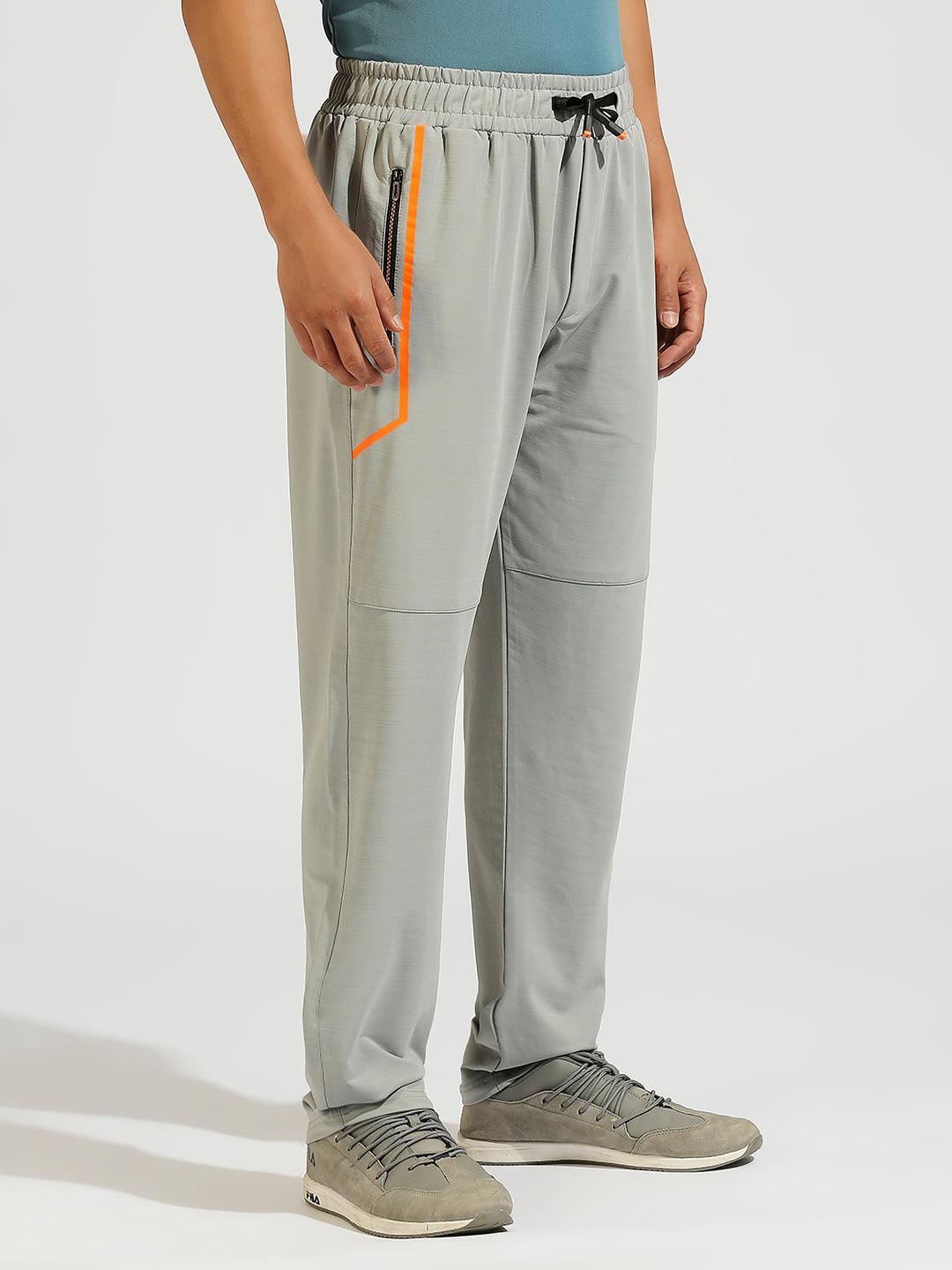 Wanderer Zip Pocket Grey Track Pants