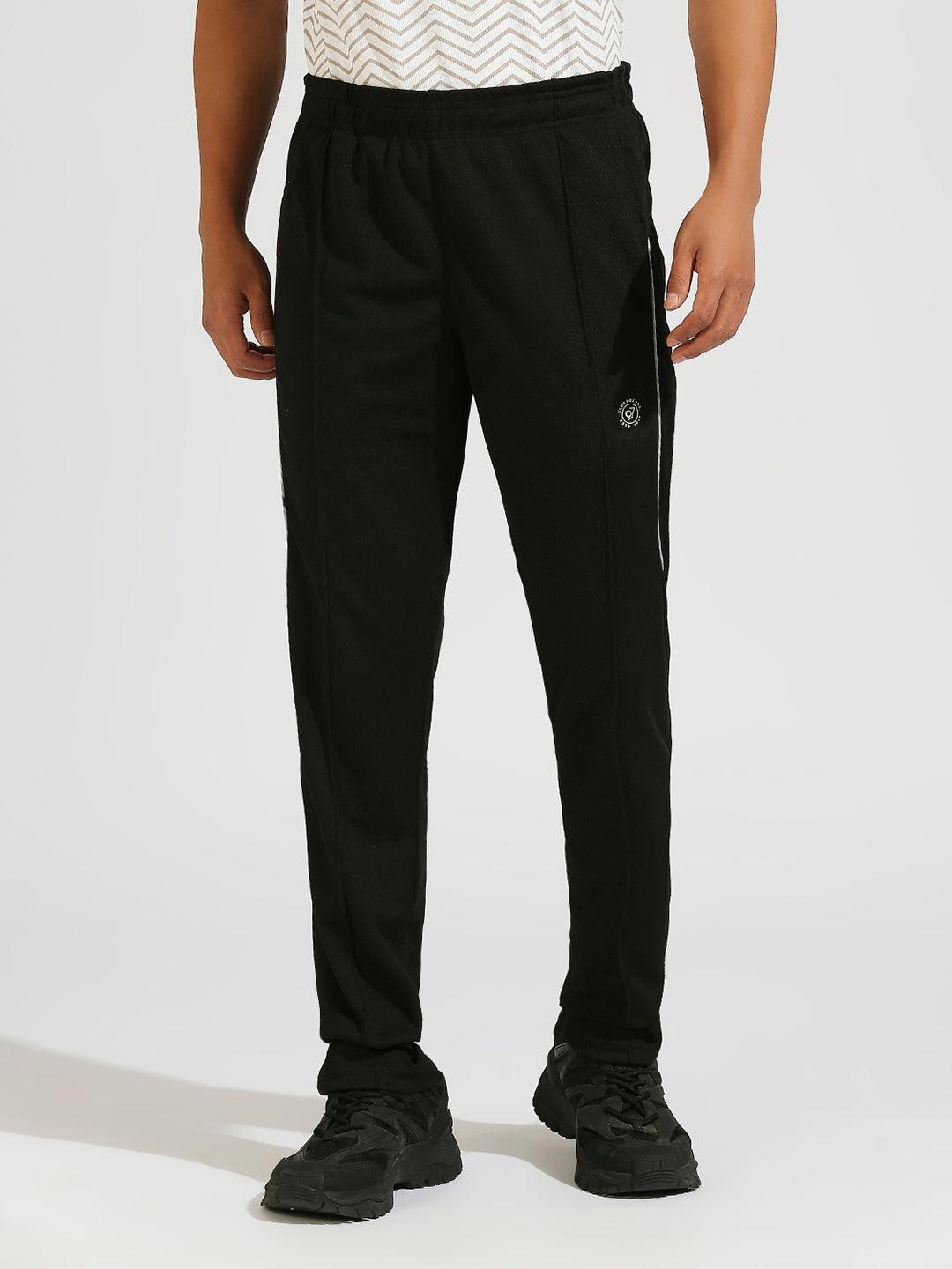 Wanderer Black Track Pants