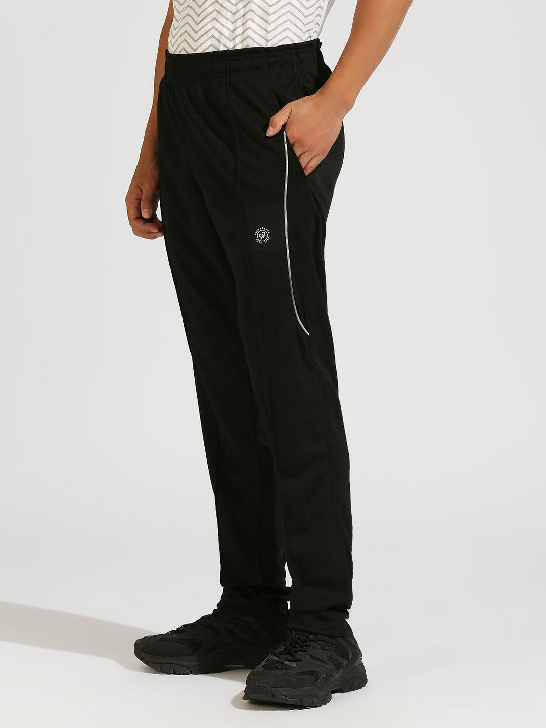 Wanderer Black Track Pants