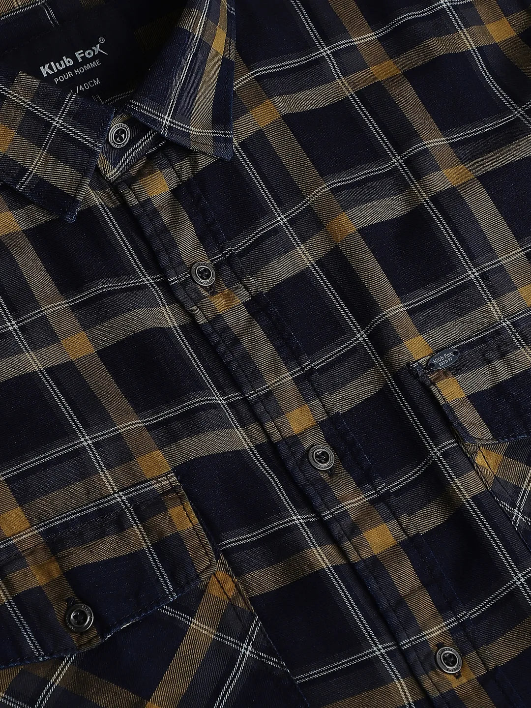 Mustard Checks Shirt