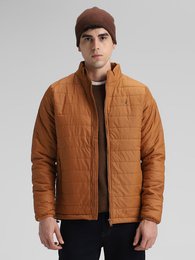 Tan Solid Jacket