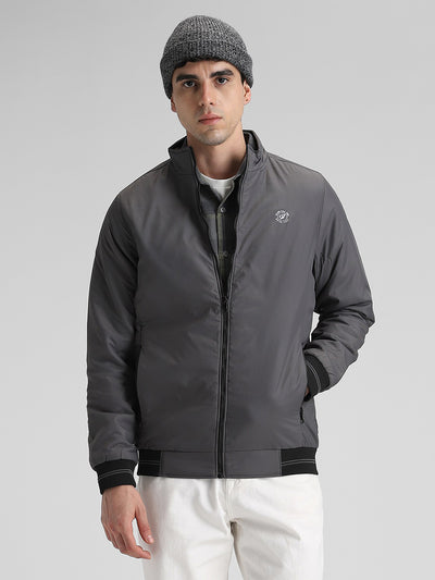 Dark Grey Bomber Jacket