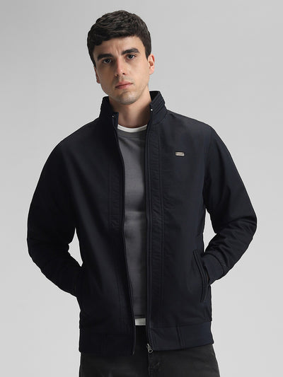 Navy Solid Jacket