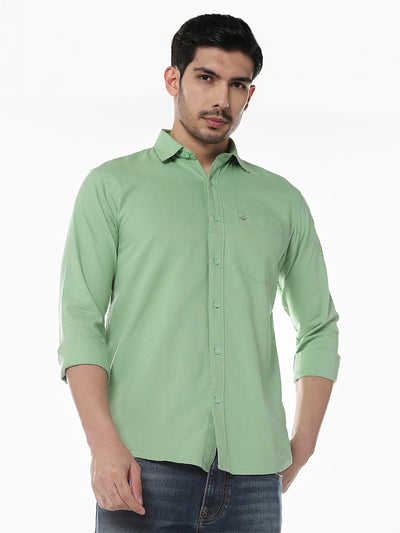 Pista Solid Slim Fit Shirt