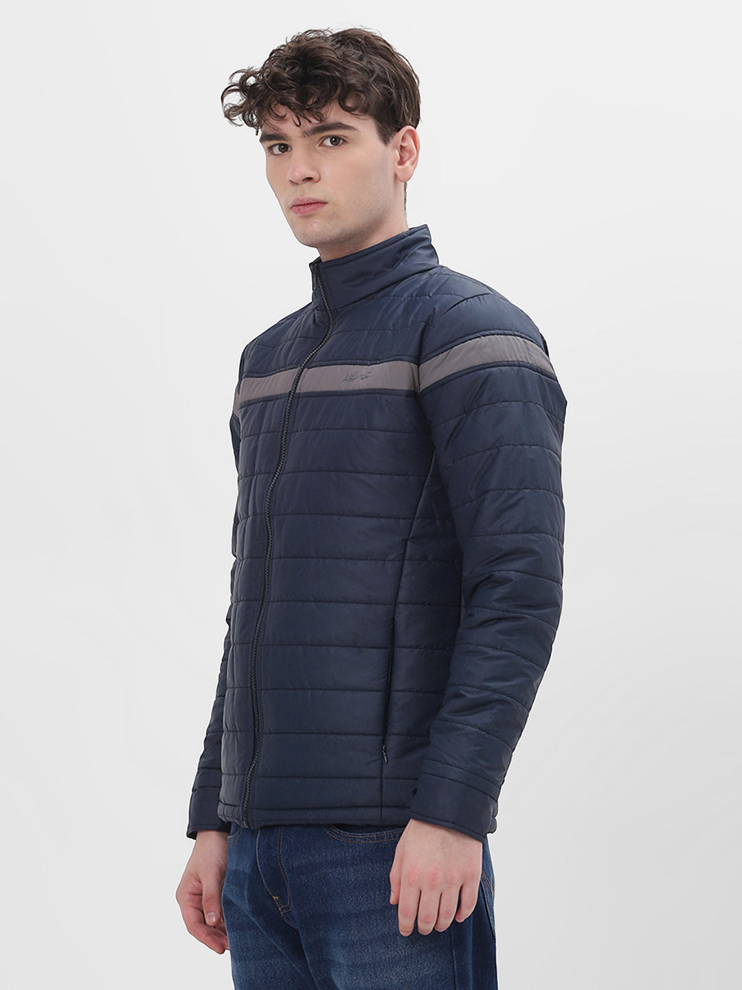 Navy Lightweight Puffer Jacket