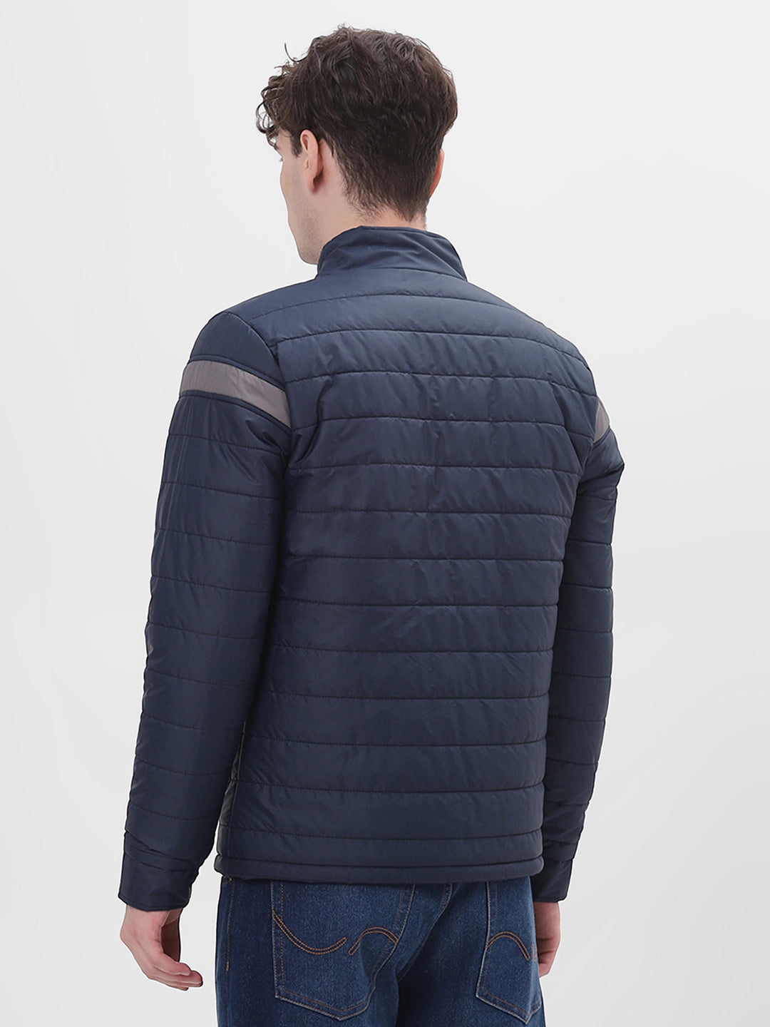Navy Lightweight Puffer Jacket