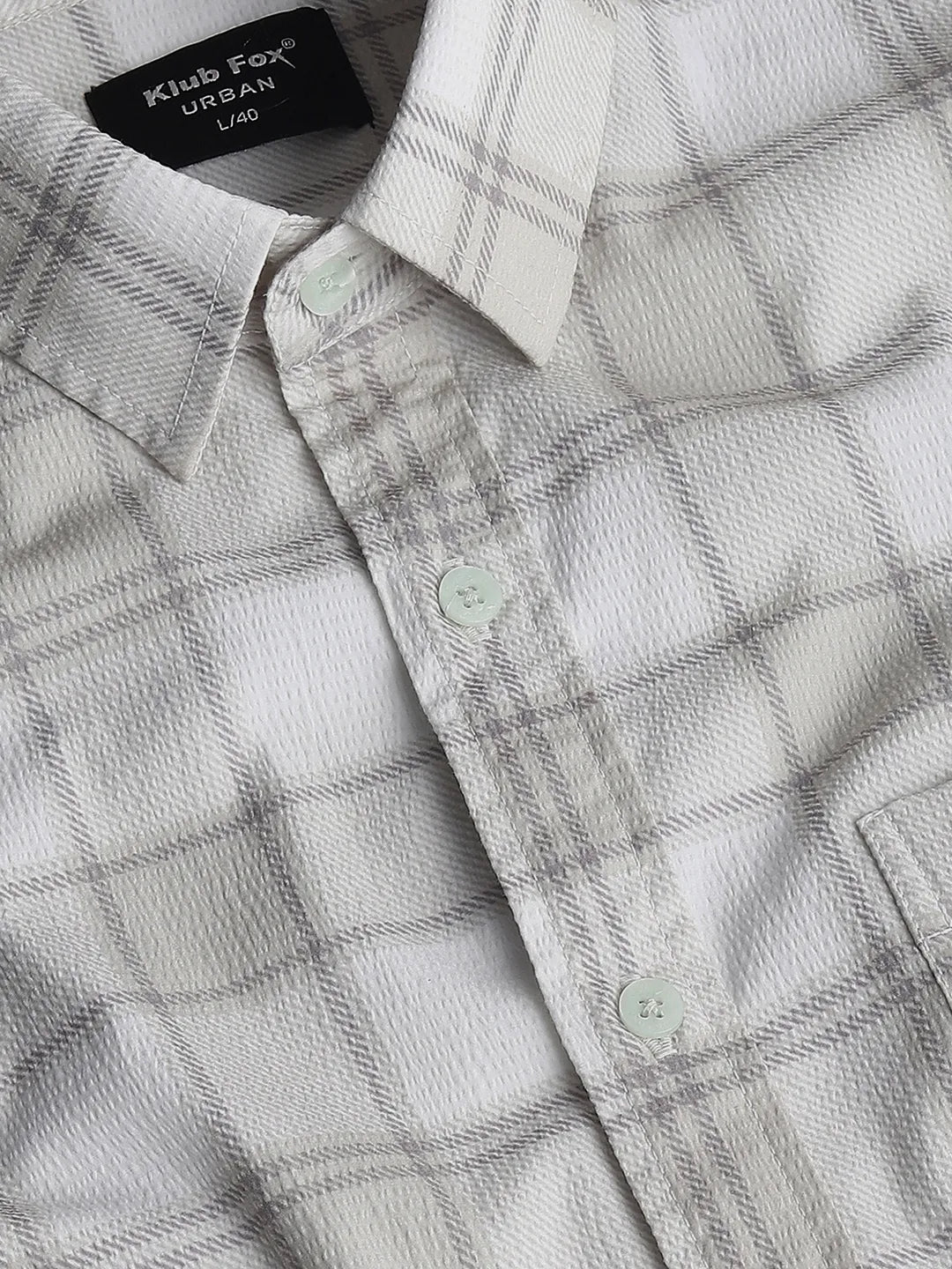 Cream Printed Shirt