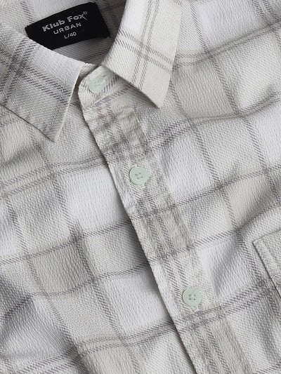 Cream Printed Shirt