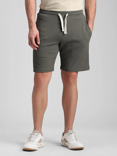Olive Textured Short