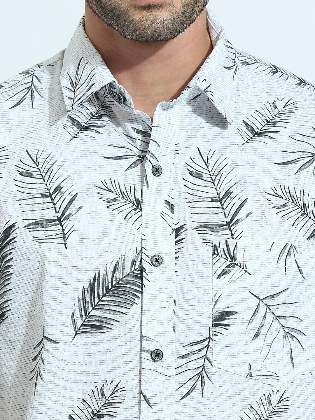 Black Printed Shirt