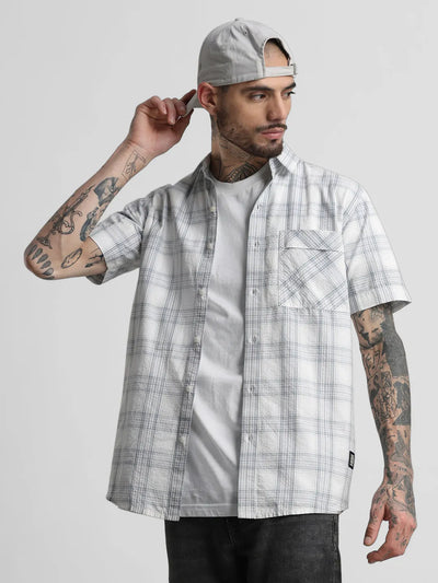 Grey Checkered Shirt