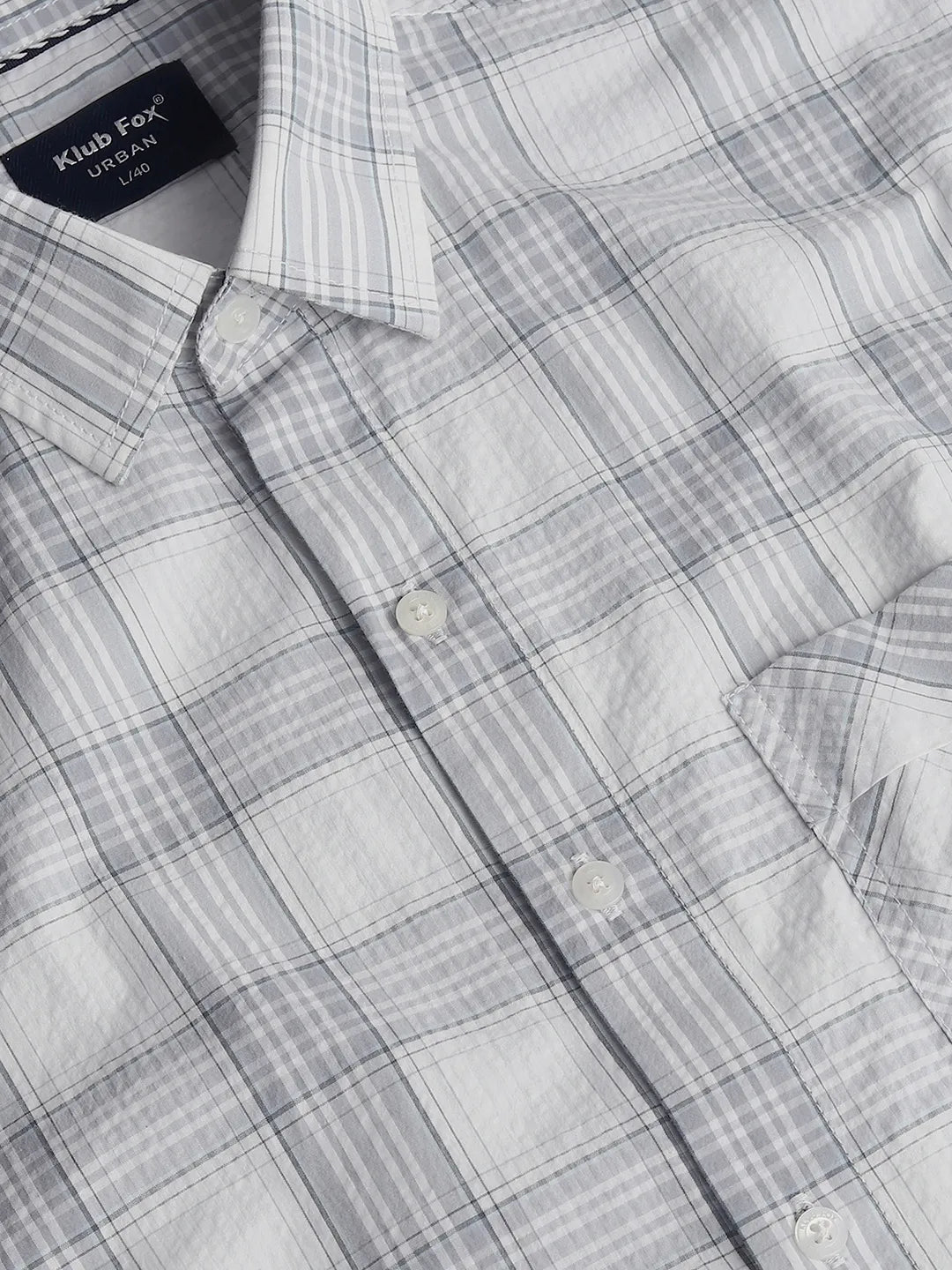 Grey Checks Shirt