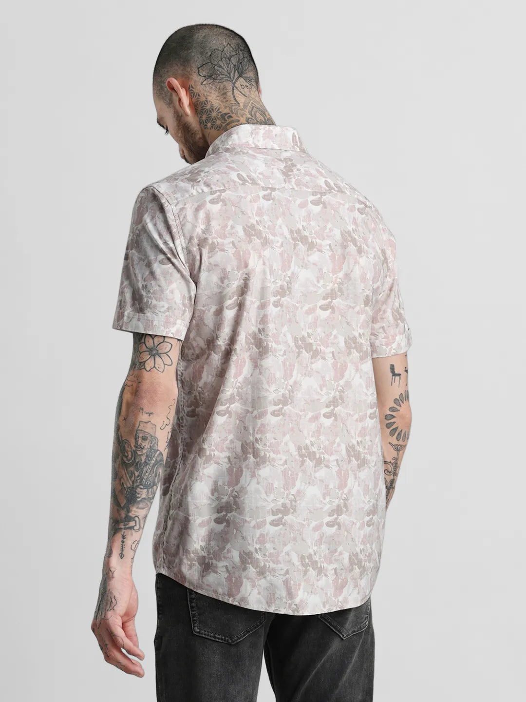 Pink Printed Shirt
