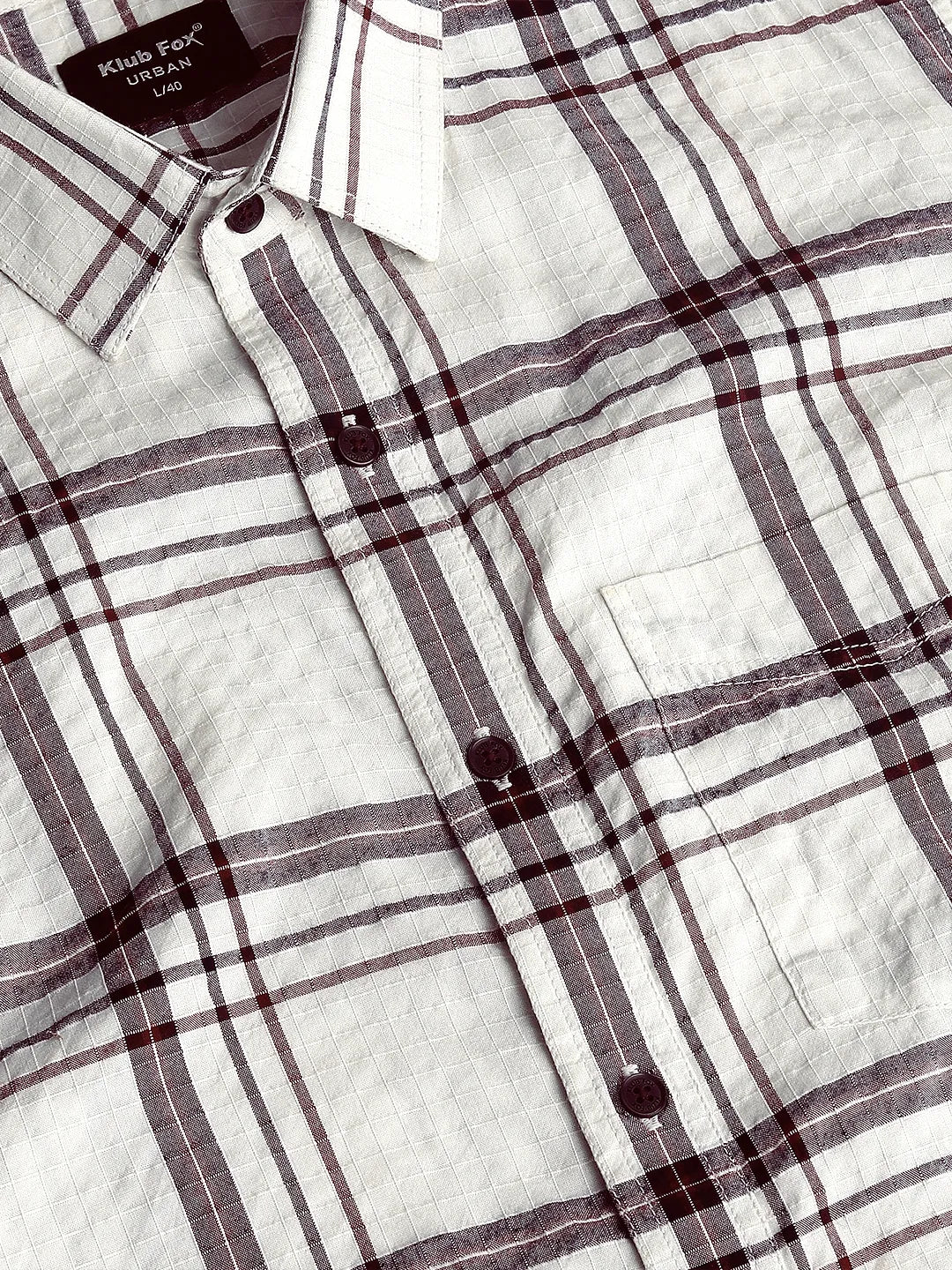 Cream Checks Shirt