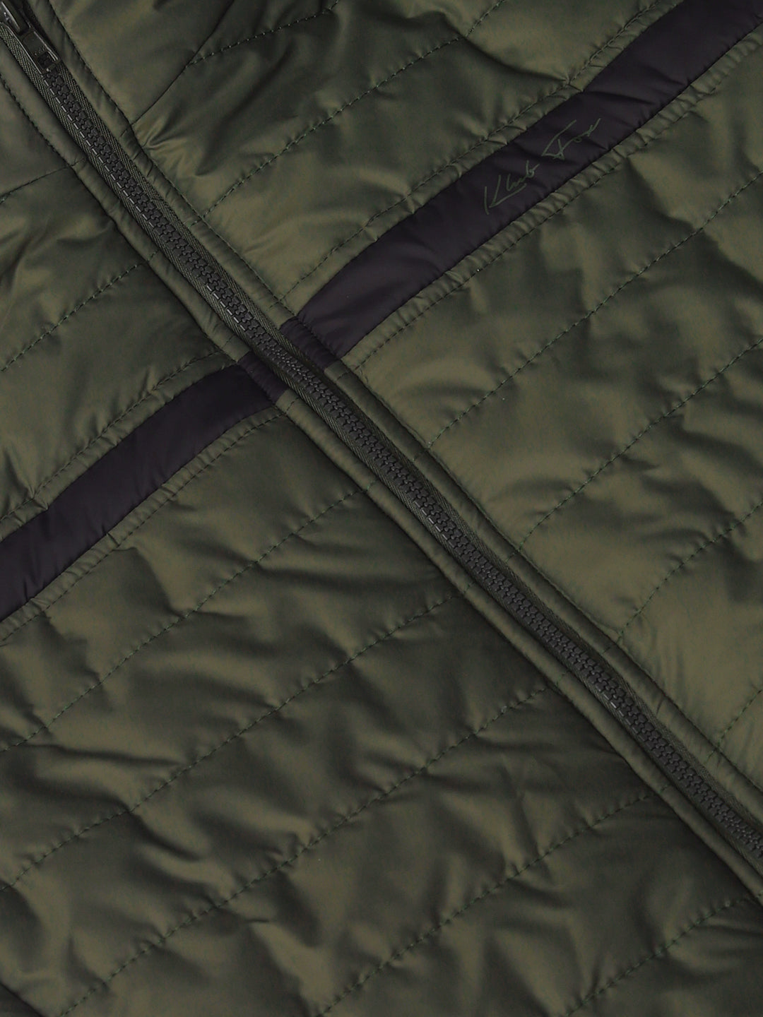 Olive Lightweight Puffer Jacket