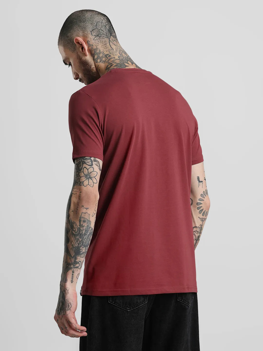 Onion Printed Round Neck T-Shirt