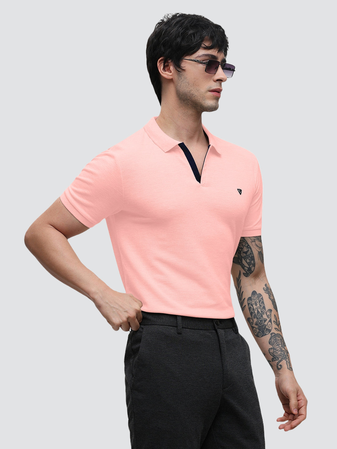 Aero Polo Pink T-Shirt