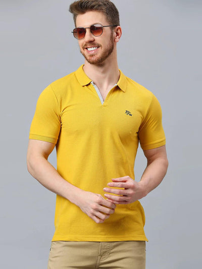 Aero Polo Mustard T-Shirt