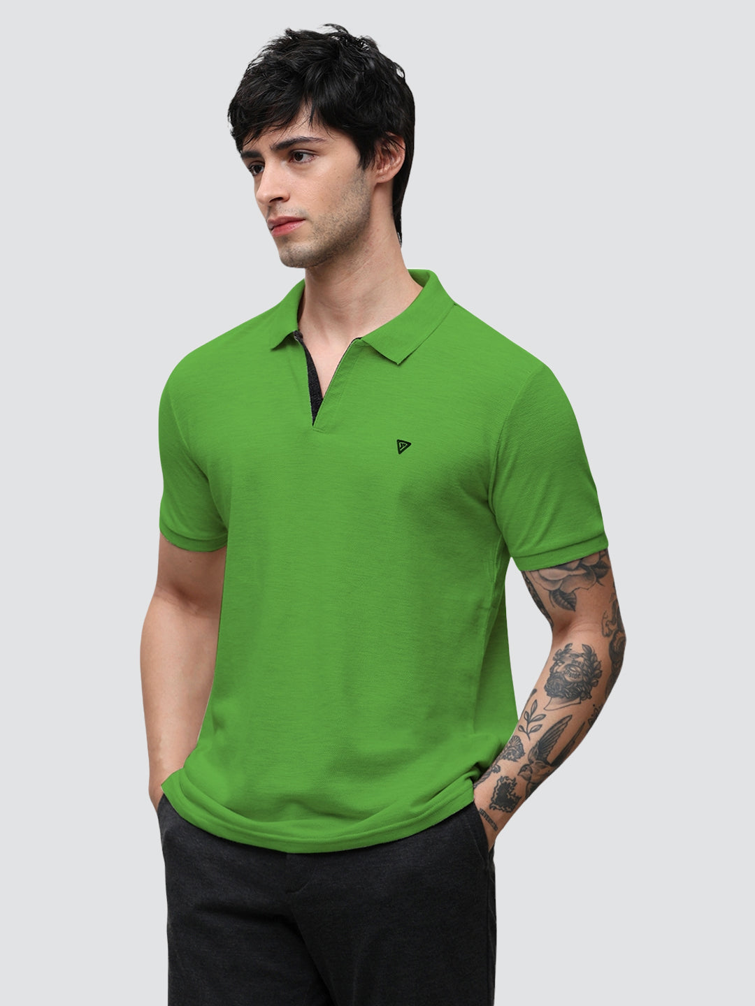 Aero Polo Green T-Shirt