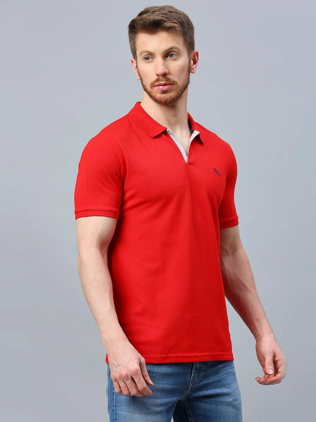 Aero Polo Red T-Shirt