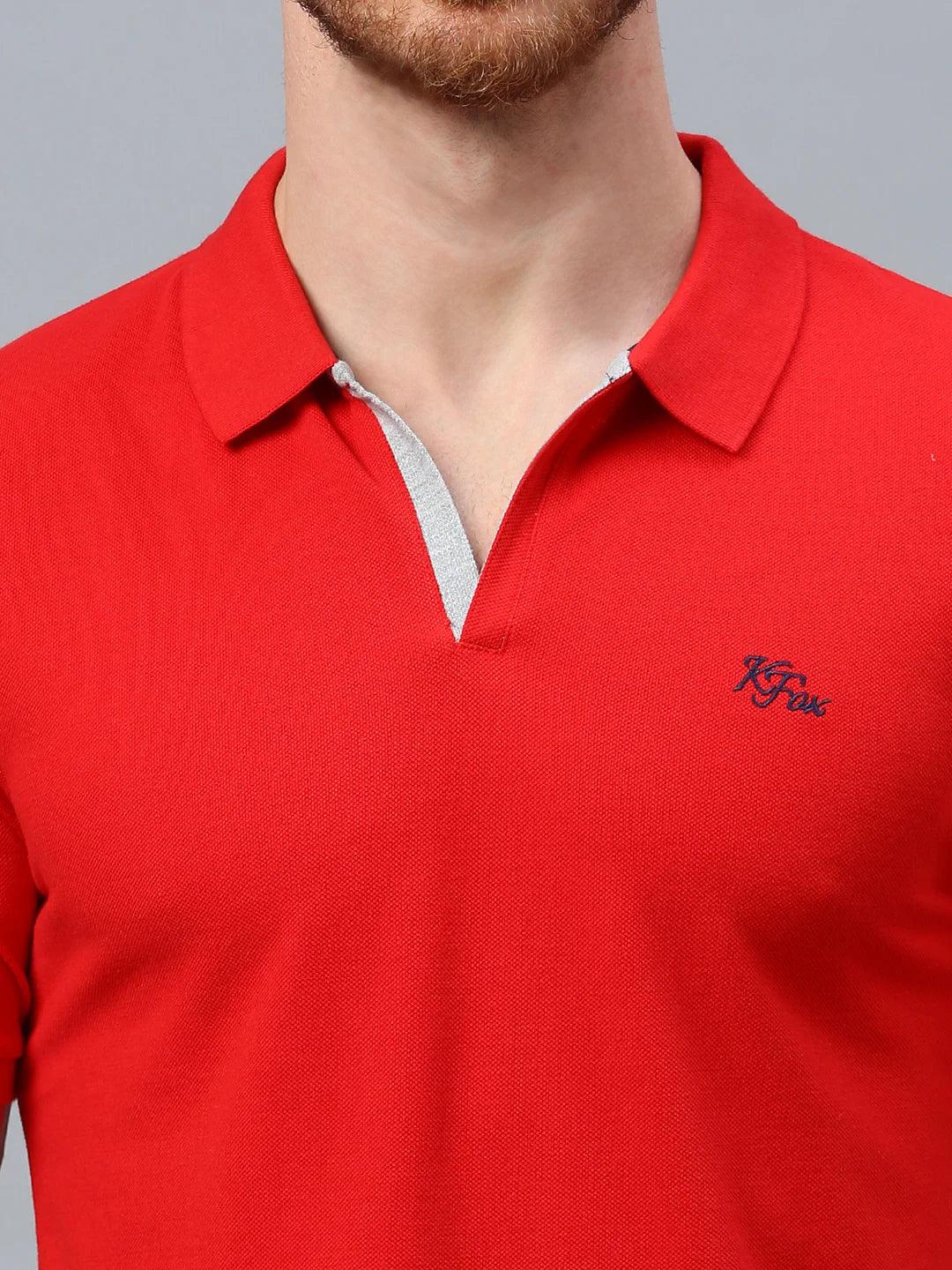 Aero Polo Red T-Shirt