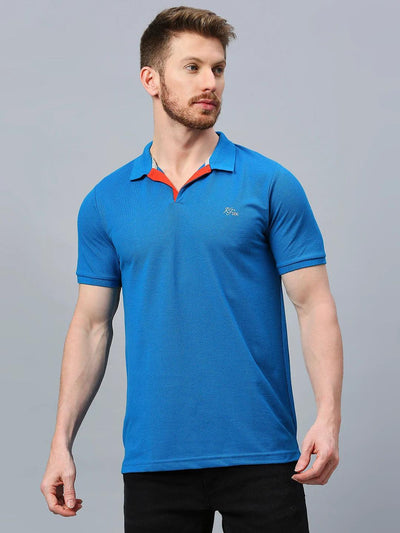 Aero Polo Royal Blue T-Shirt