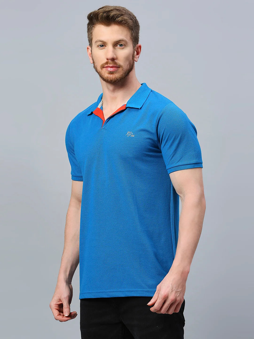 Royal Blue Regular Fit H/S T-Shirt