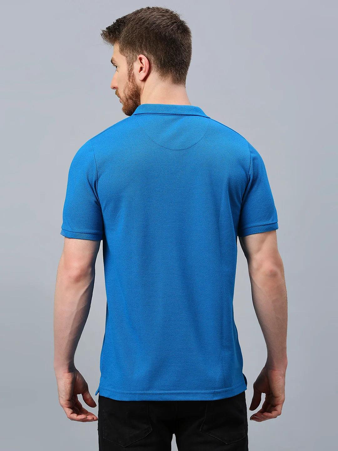 Aero Polo Royal Blue T-Shirt