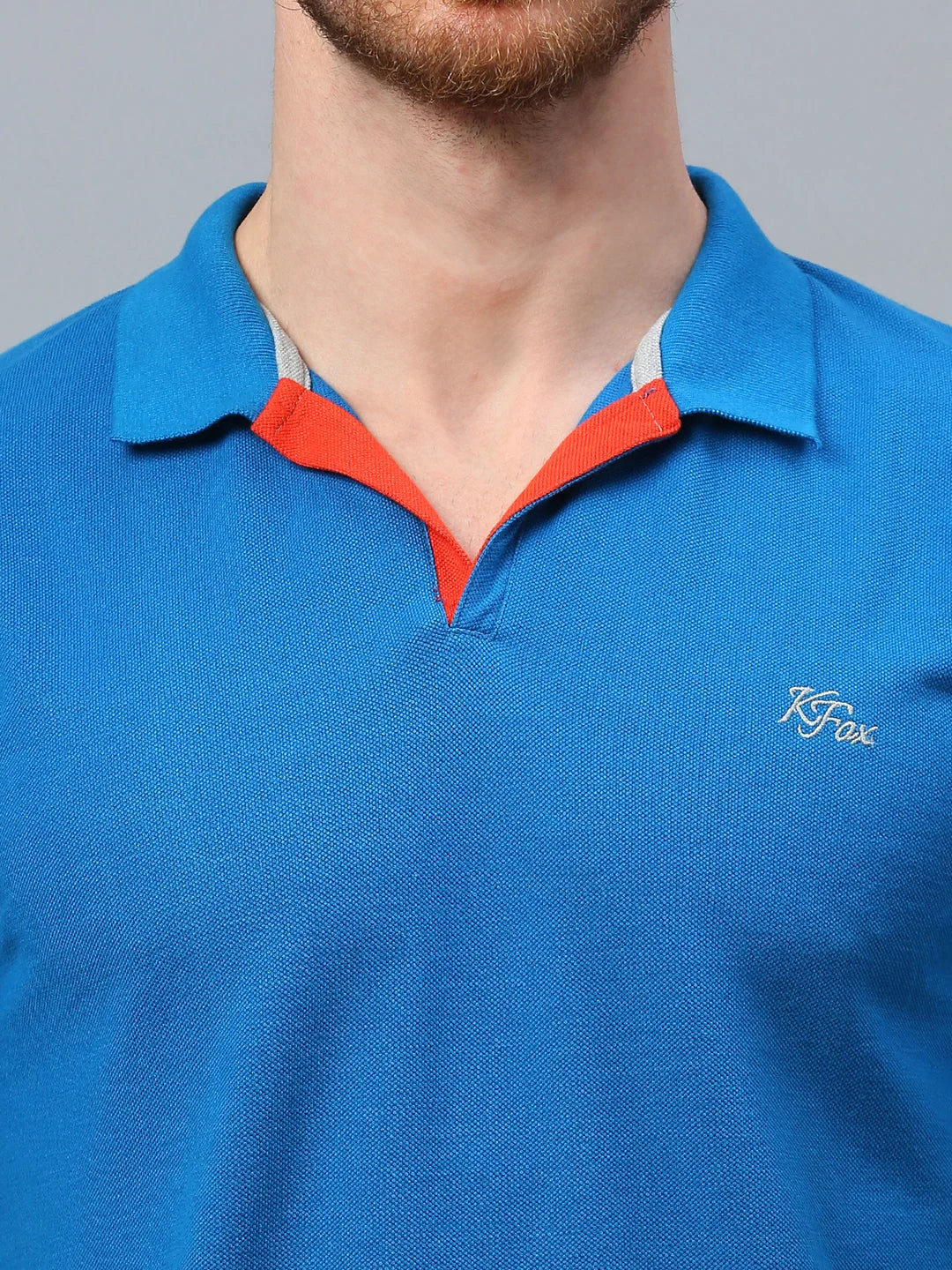 Royal Blue Regular Fit H/S T-Shirt