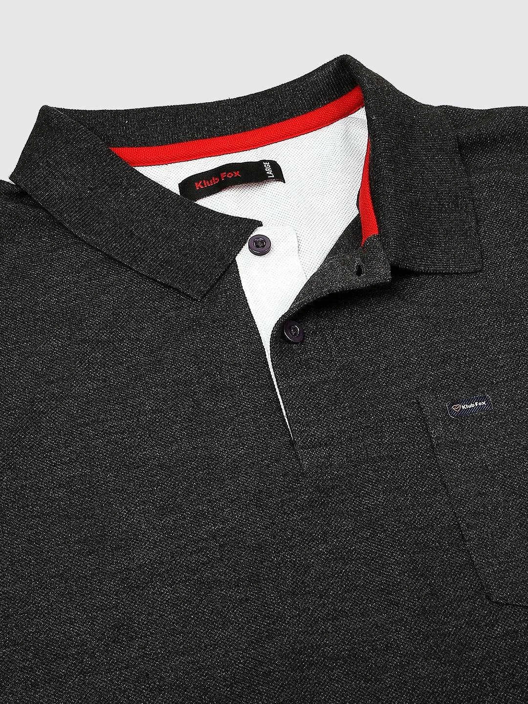505 Cult Anthra Melange Polo T-Shirt