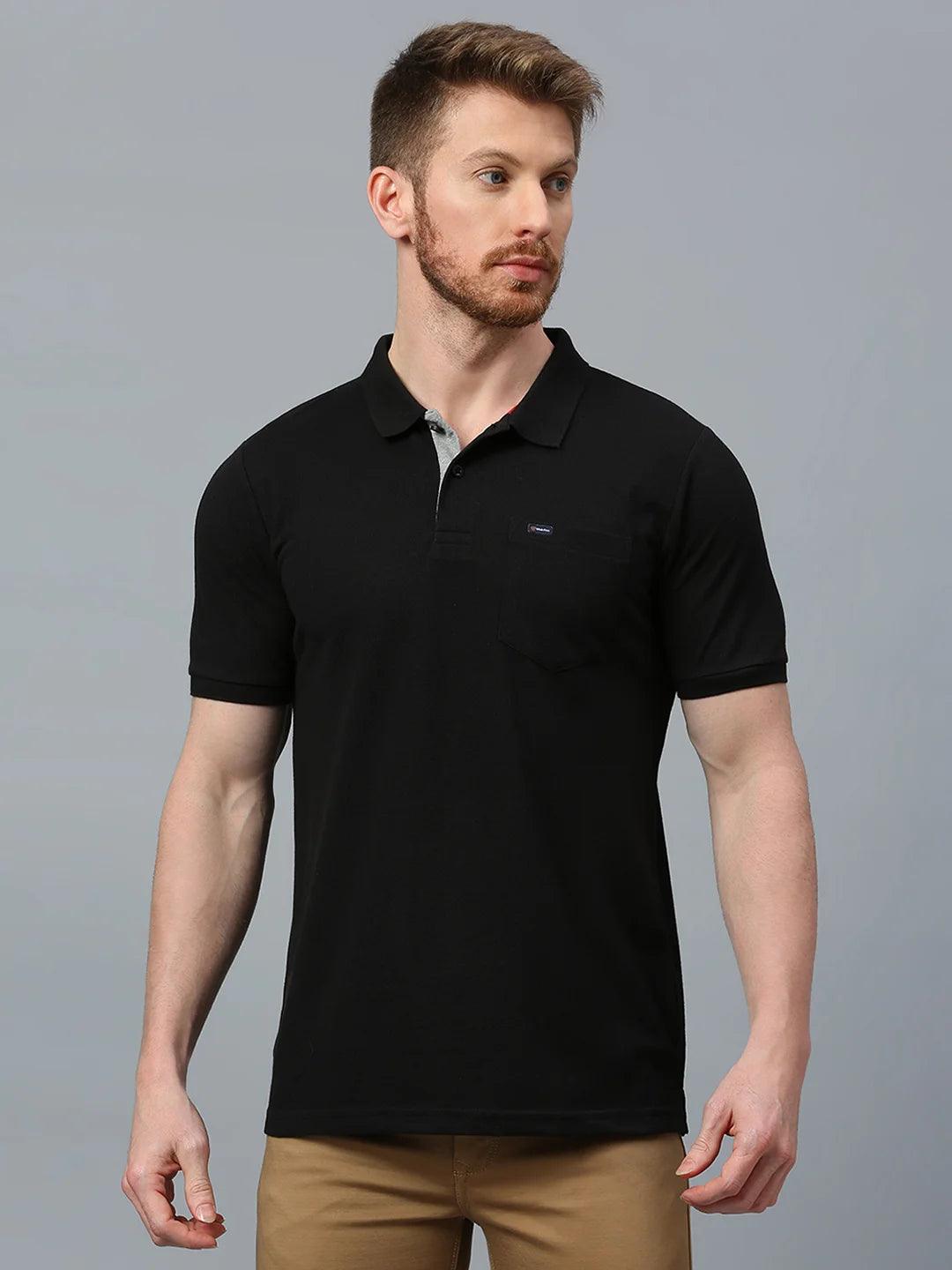 505 Cult Black Polo T-Shirt