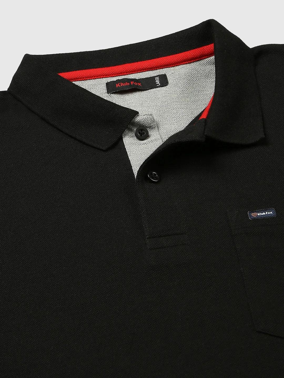 505 Cult Black Polo T-Shirt