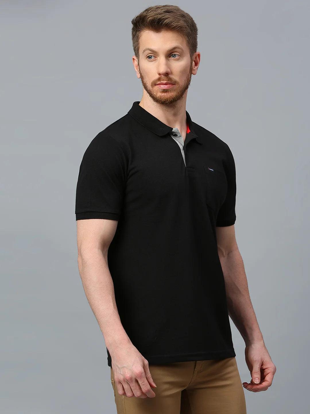 505 Cult Black Polo T-Shirt
