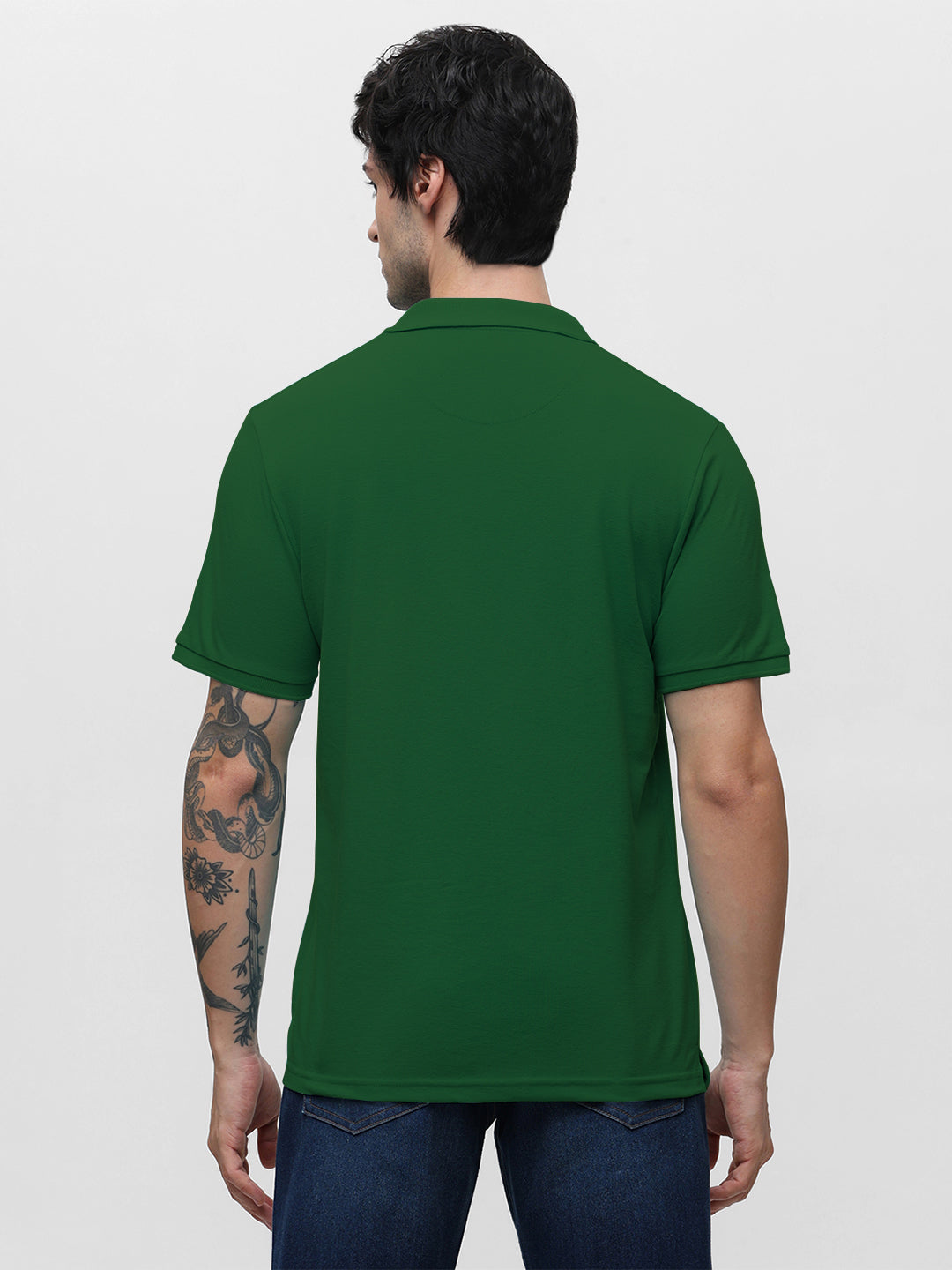 505 Cult Bottle Green Polo T-Shirt