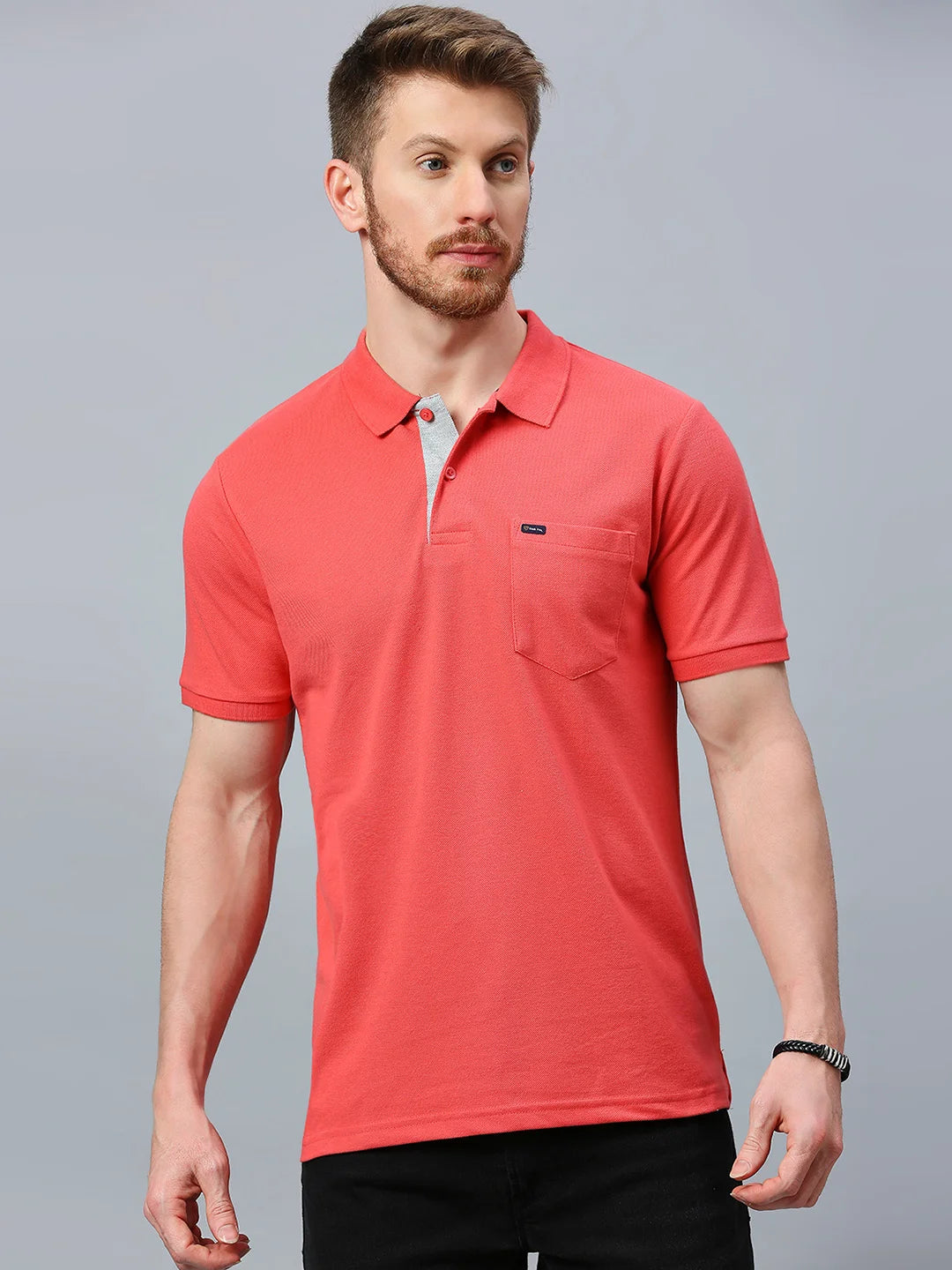 Coral Regular Fit H/S T-Shirt