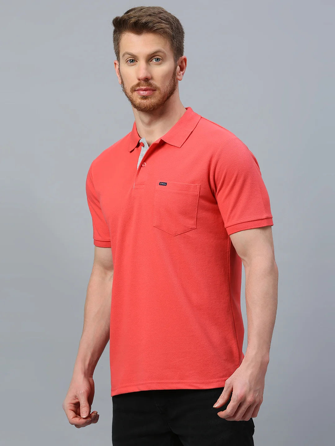 Coral Regular Fit H/S T-Shirt