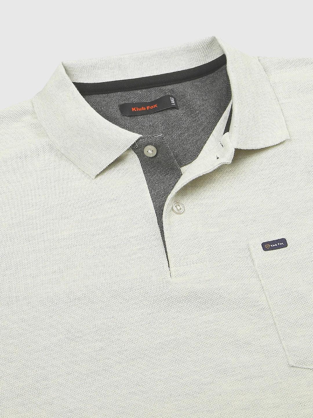 505 Cult Ecru Melange Polo T-Shirt