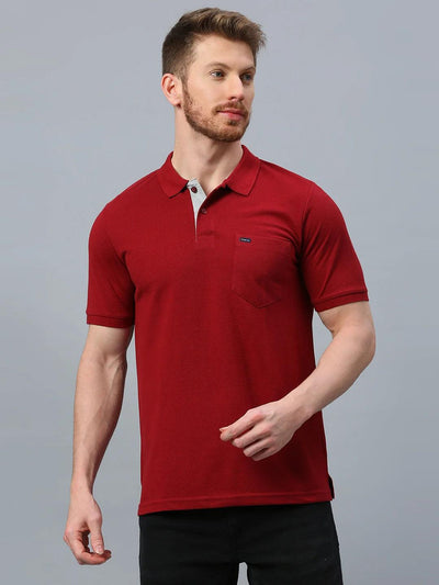 505 Cult Maroon Polo T-Shirt