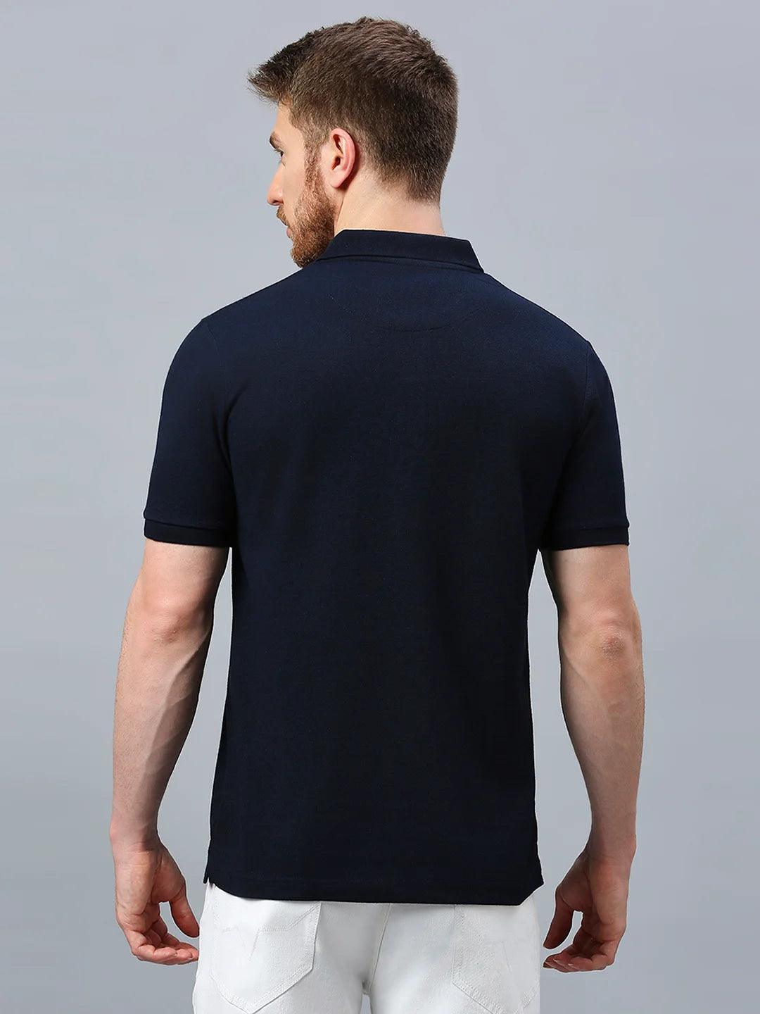 505 Cult Navy Polo T-Shirt