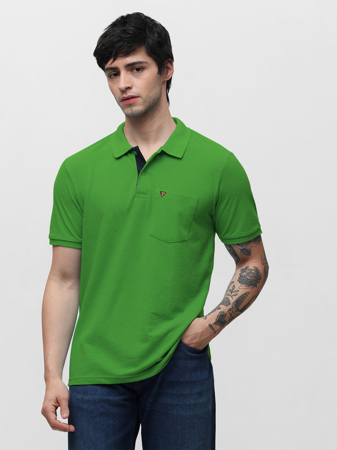 505 Cult Green Polo T-Shirt